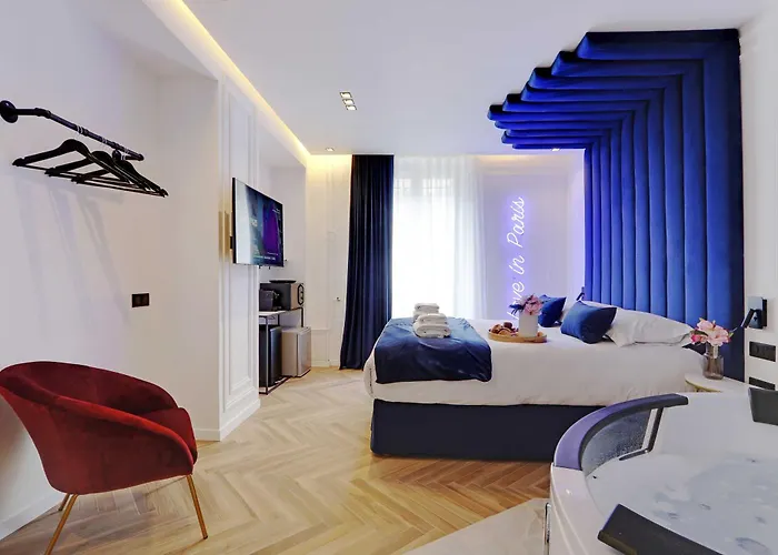 Lovely Bedroom With Jacuzzi 2P Chatelet